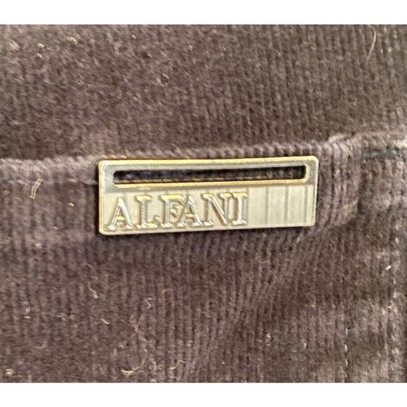 Alfani Mens Corduroy Pants Size 32x30 Color Navy Blue Five-Pocket Cotton Import - Picture 9 of 16